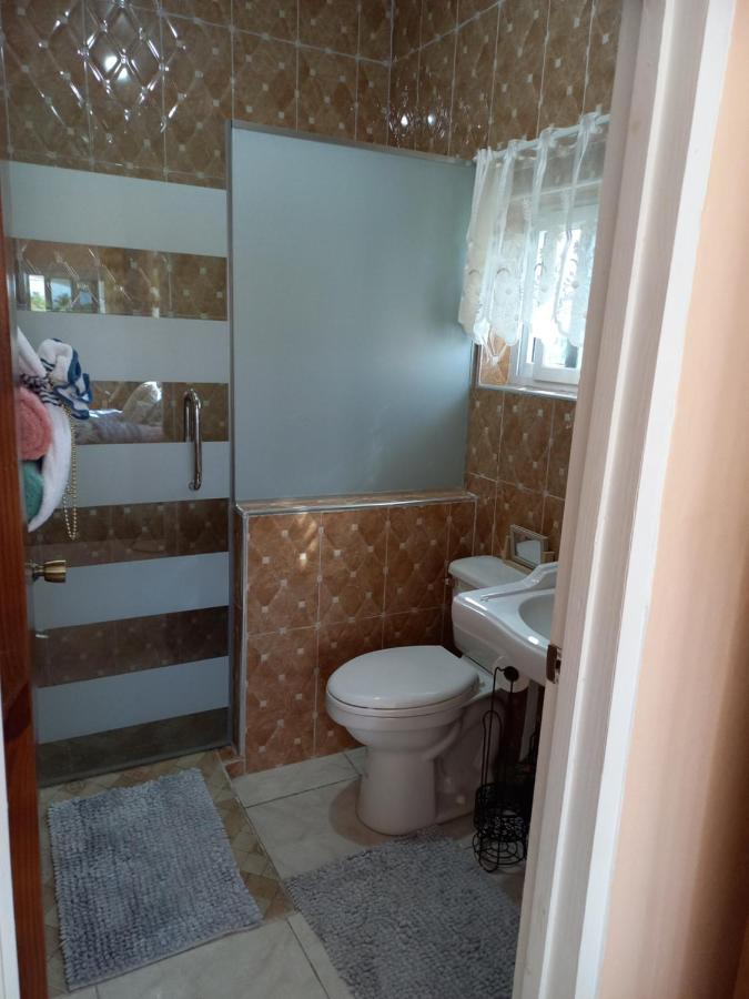 Private bathroom with shower